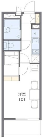 レオパレスベイブリーズそがの物件間取画像